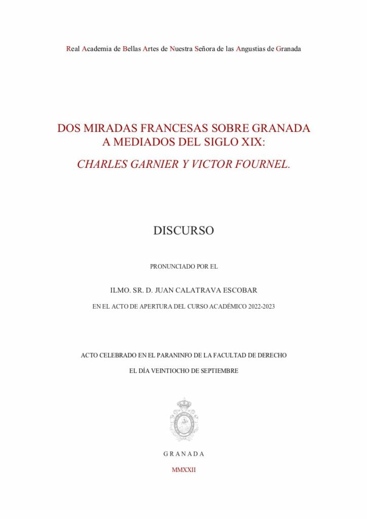 Portada discurso Apertura 22